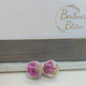 rosa weiße Plugs 18mm