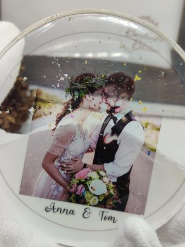 transparente Druckfolie