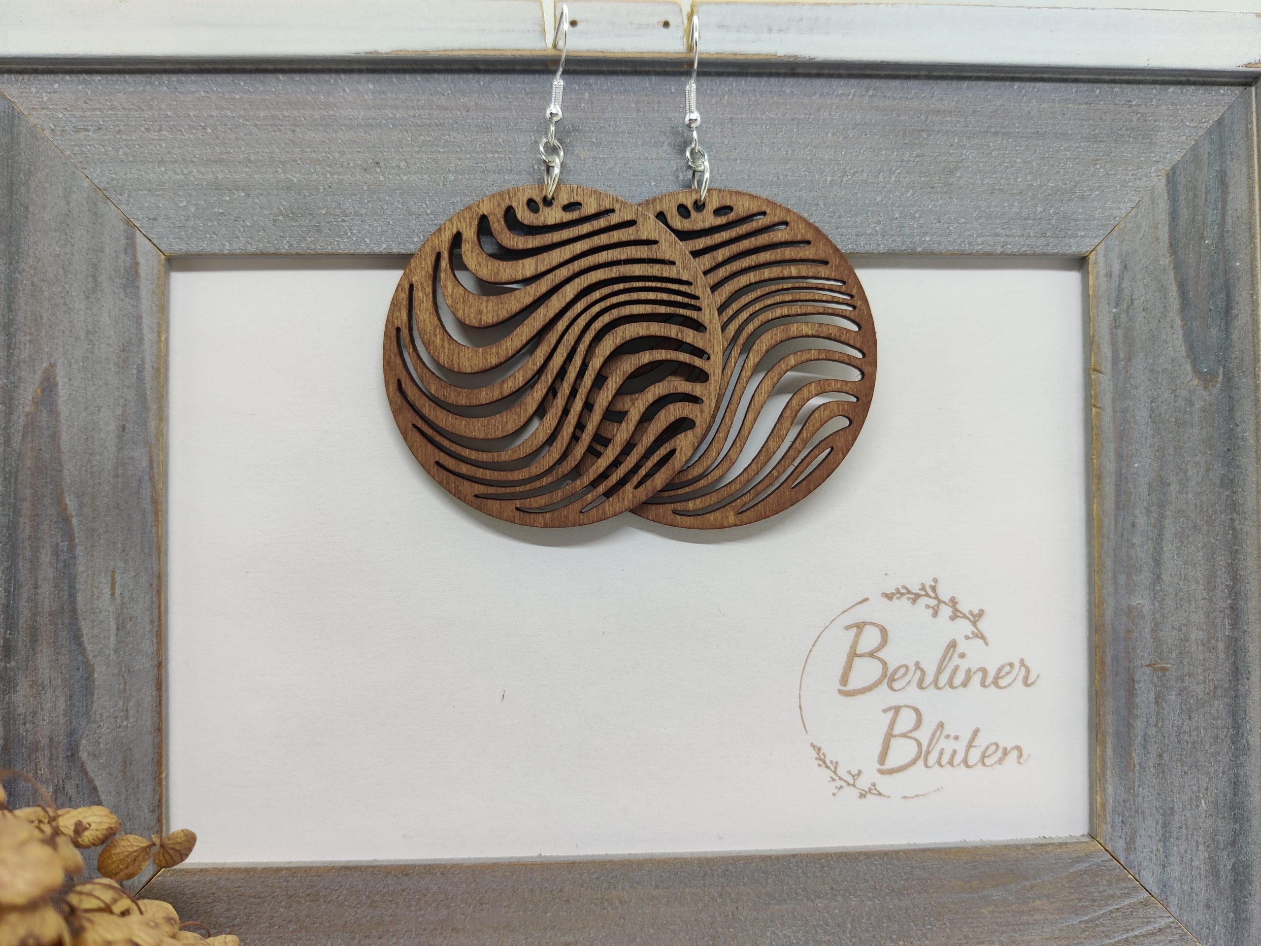 Holz Ohrhänger – Bild 10