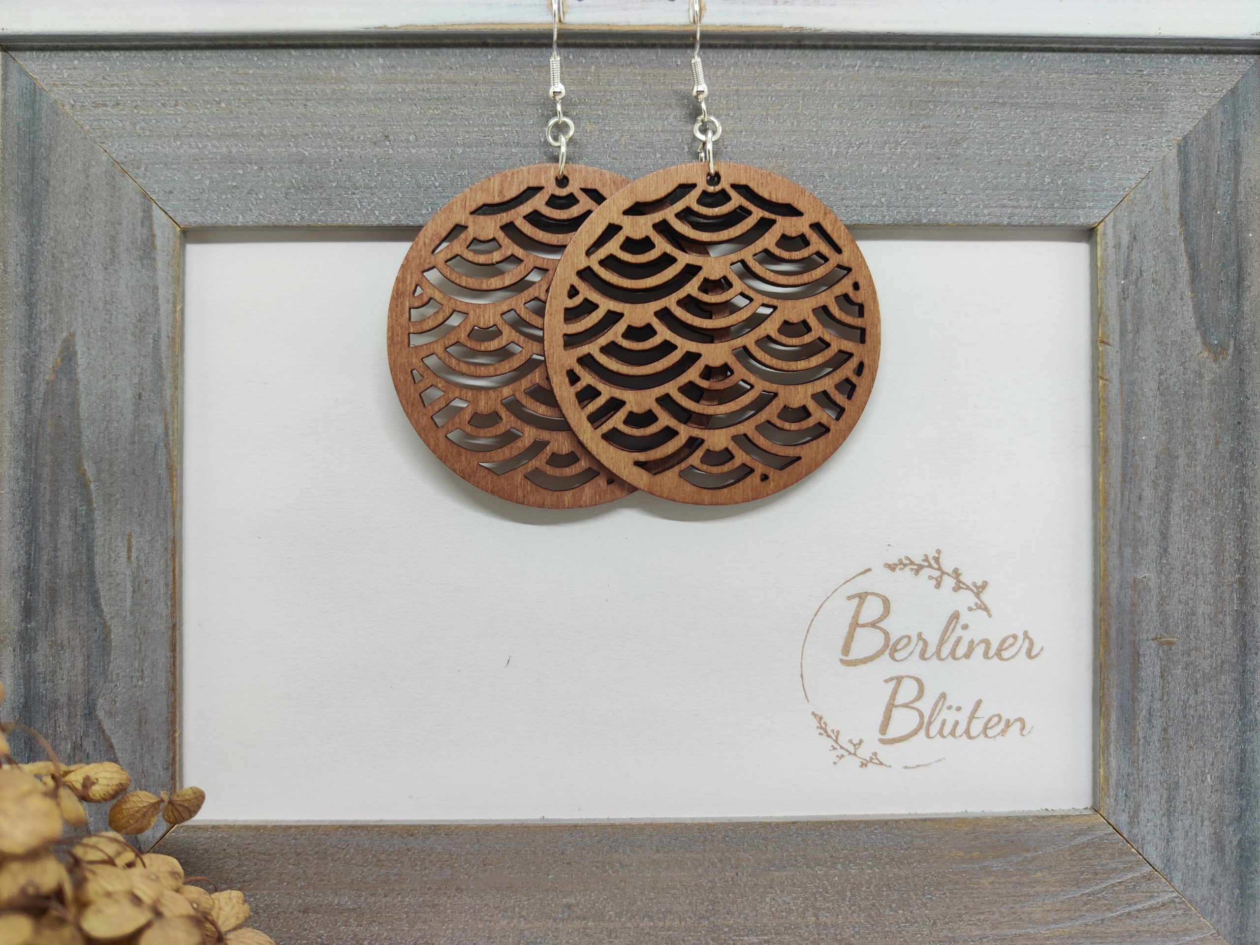 Holz Ohrhänger – Bild 8