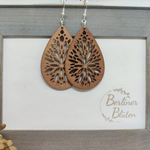 Holz Ohrhänger