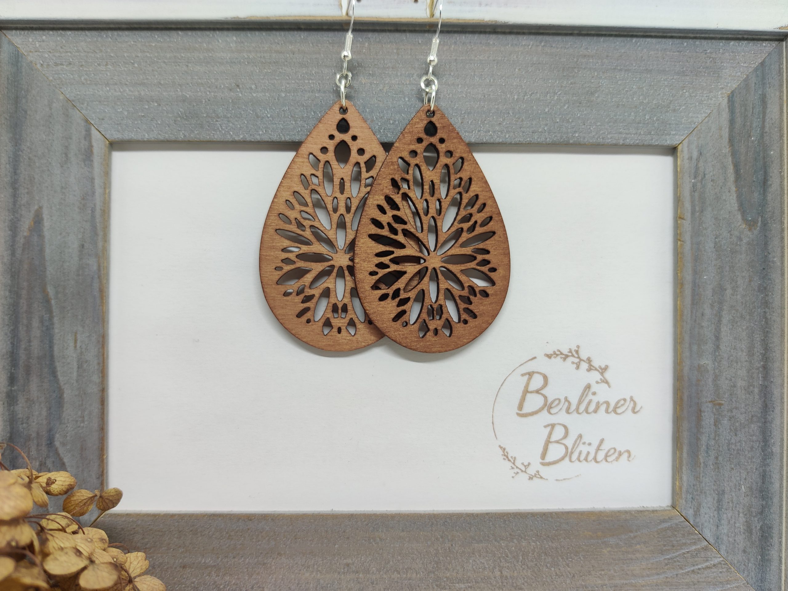Holz Ohrhänger