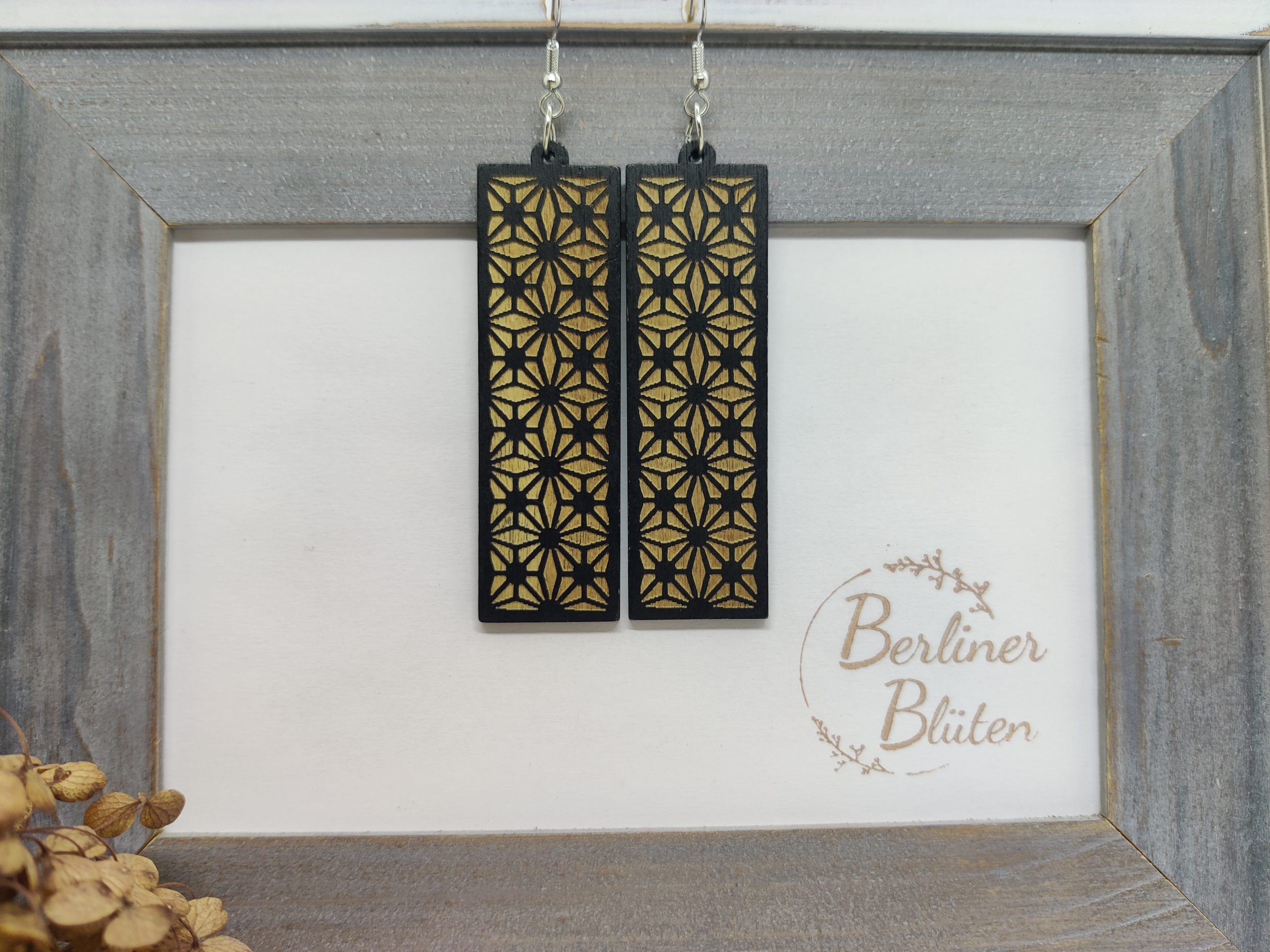 Holz Ohrhänger – Bild 11