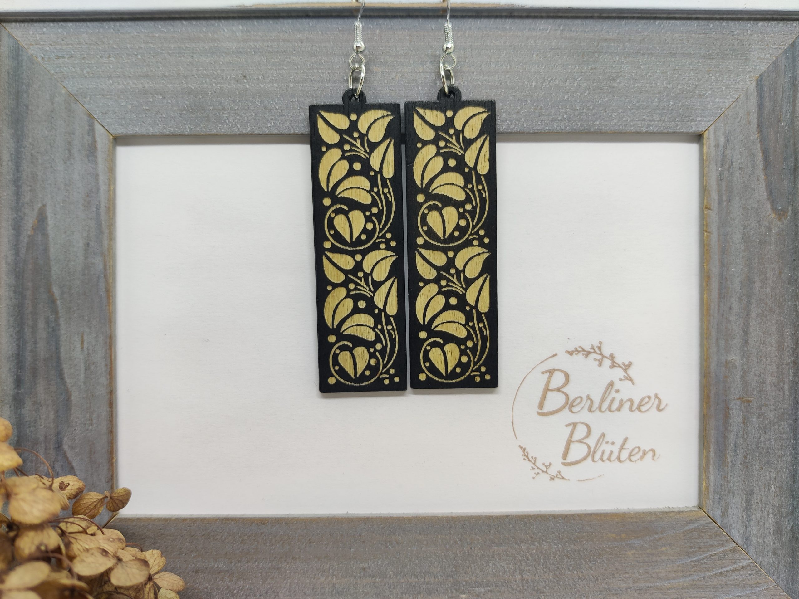 Holz Ohrhänger – Bild 12