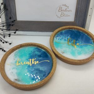 Ocean Art Untersetzer Schalen aus Kork