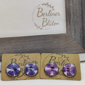 Flieder Ohrstecker