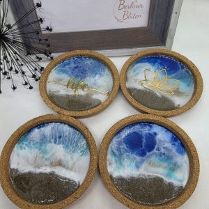Ocean Art Untersetzer Schalen aus Kork
