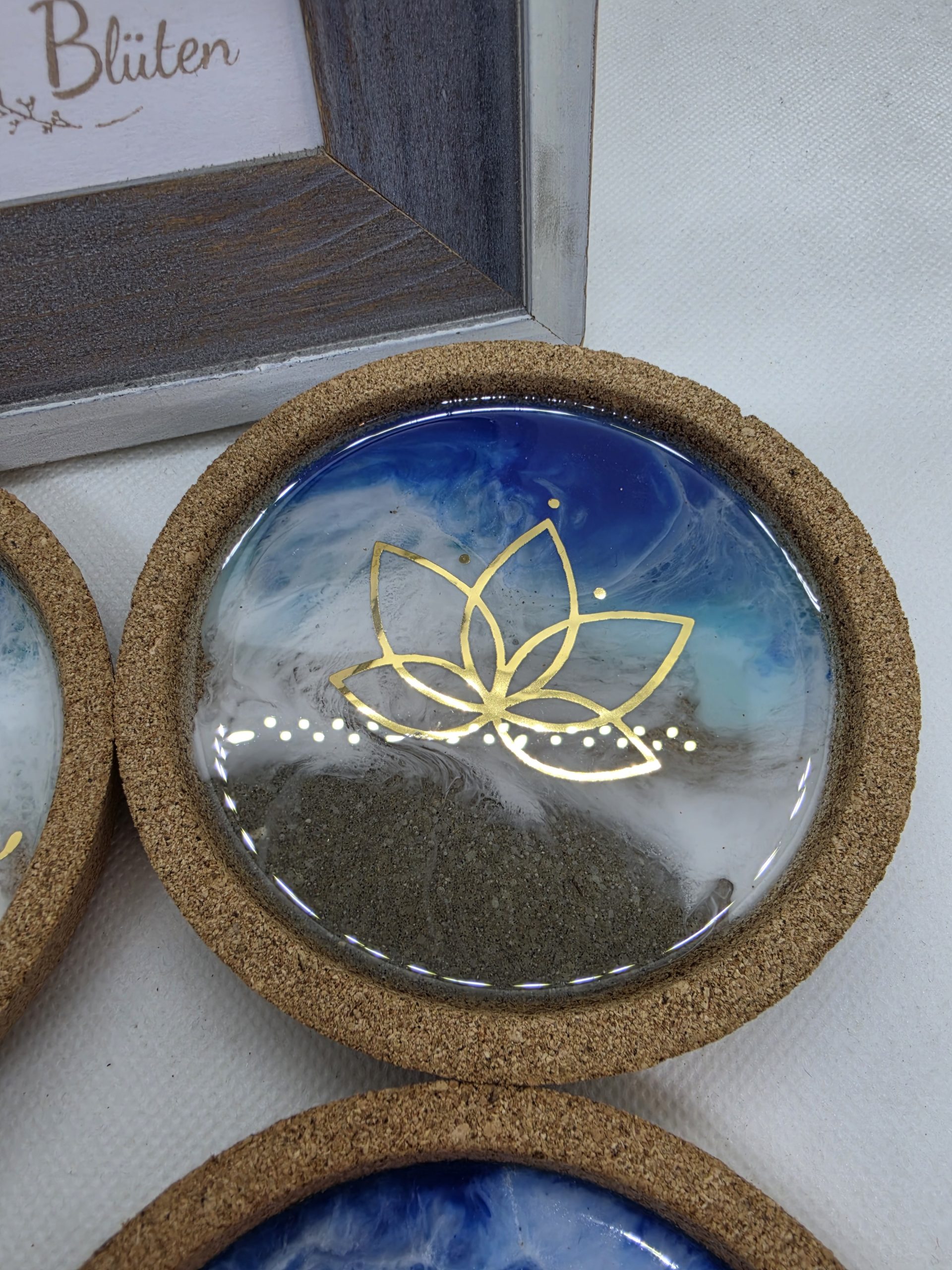 Ocean Art Untersetzer Schalen aus Kork – Bild 4