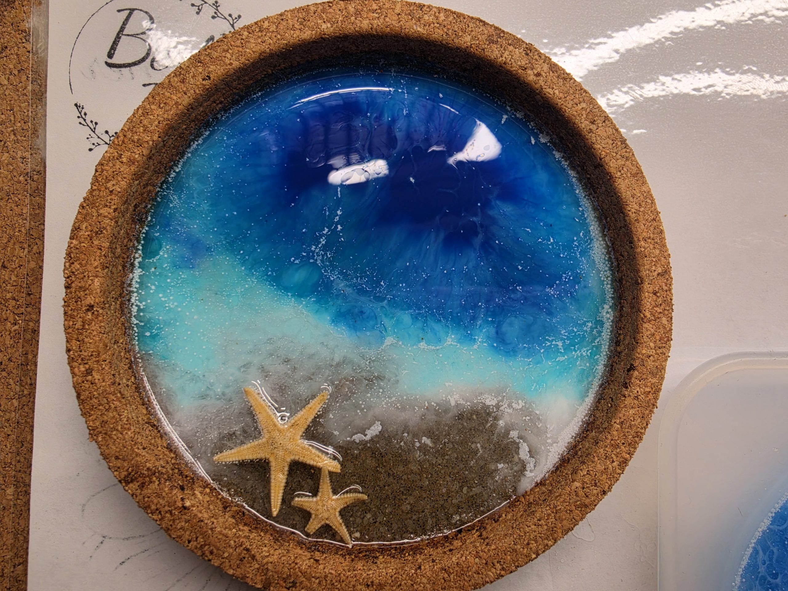 Ocean Art Untersetzer Schalen aus Kork – Bild 10