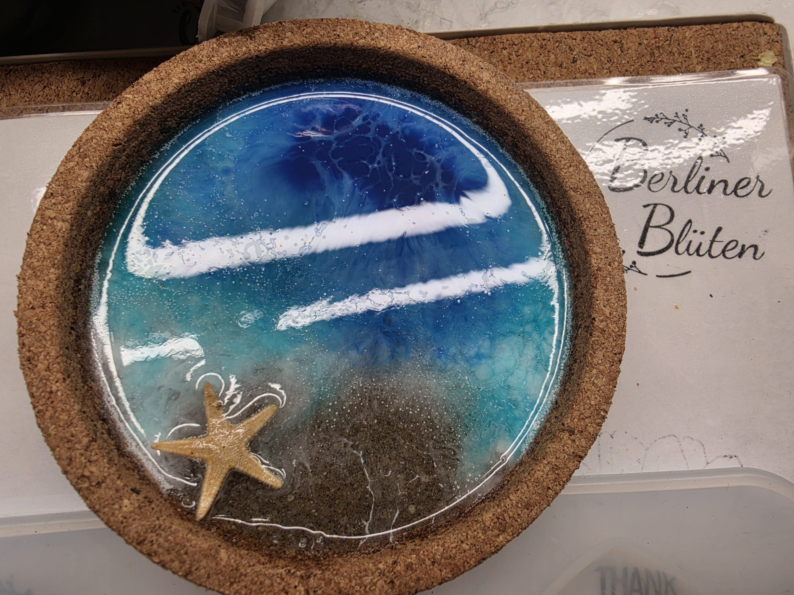 Ocean Art Untersetzer Schalen aus Kork – Bild 9
