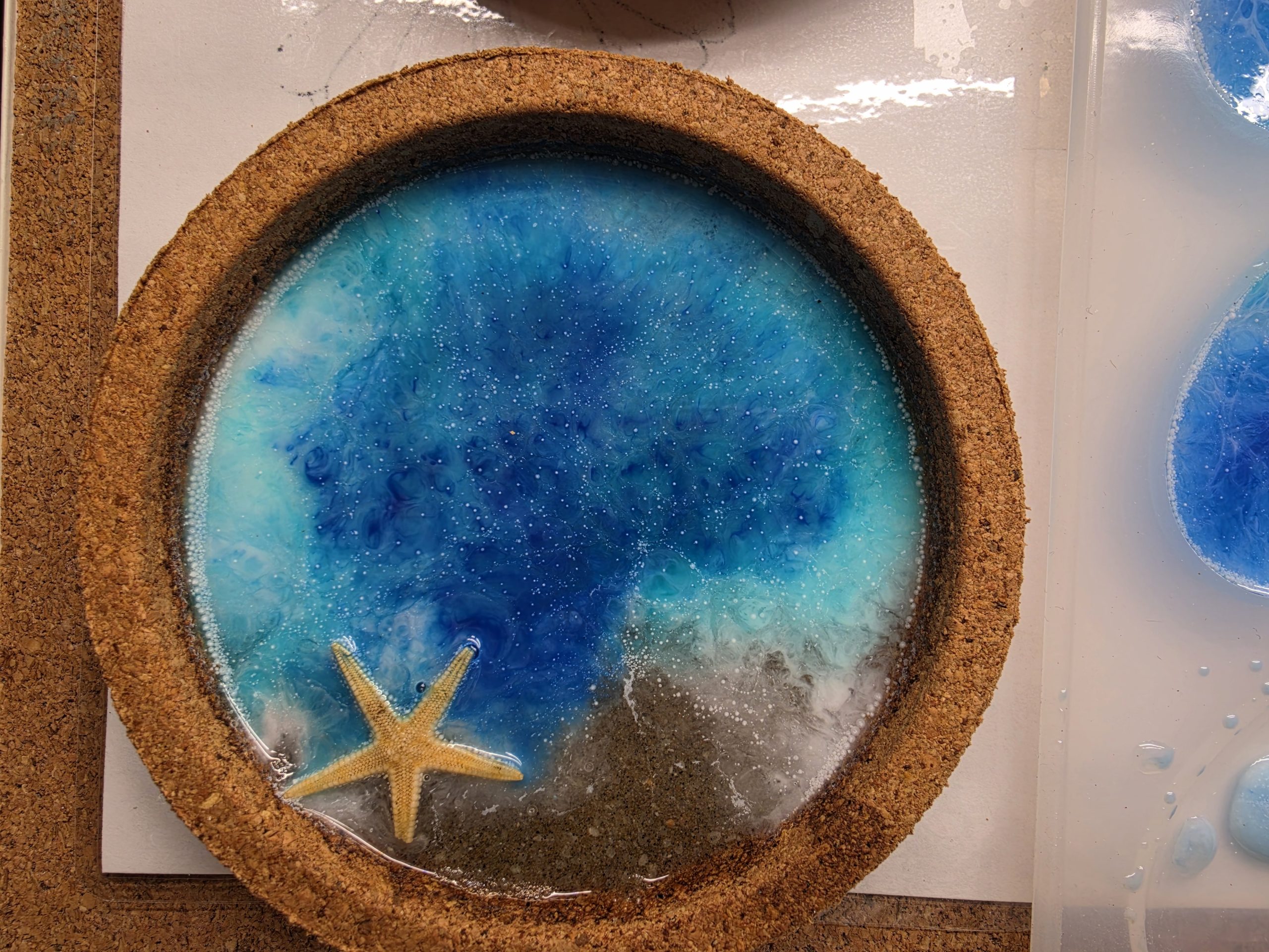 Ocean Art Untersetzer Schalen aus Kork – Bild 8